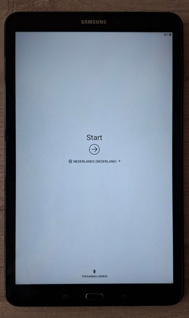 Samsung tablet SM-T580, 10 inch, Gebruikt, Ophalen of Verzenden, Samsung