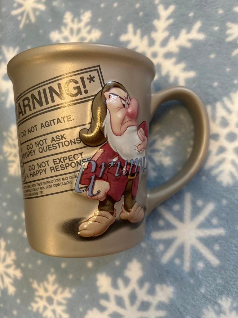 Grumpy mok van Disneyland, Ophalen of Verzenden, Sneeuwwitje of Doornroosje, Nieuw, Servies