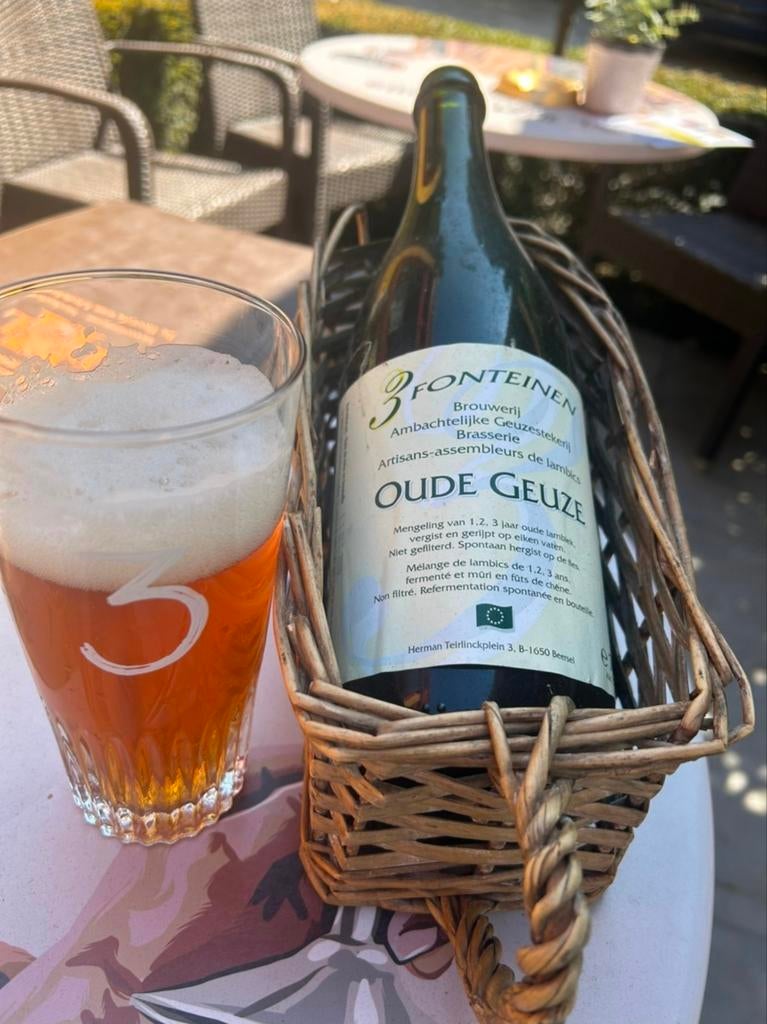 Gezocht: oude flessen geuze/kriek Cantillon en 3 Fonteinen, Ophalen, Flesje(s), Overige merken