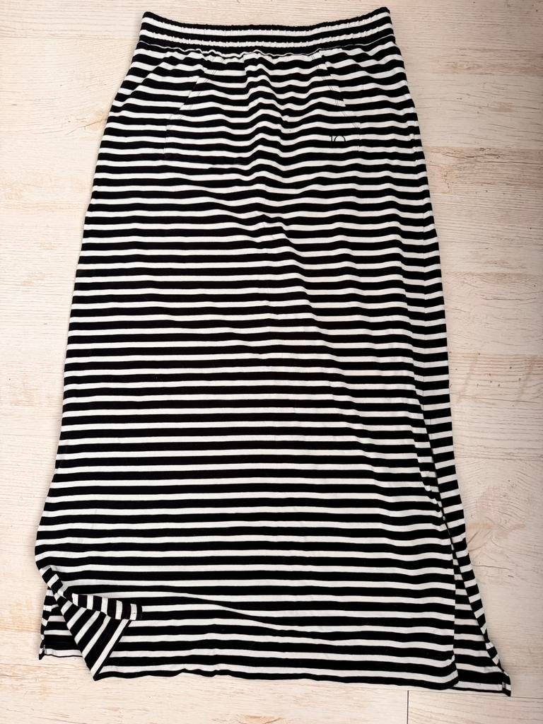 10 Days mooie gestreepte rok maat XL, Zwart, Maat 46/48 (XL) of groter, Ophalen of Verzenden, Zo goed als nieuw