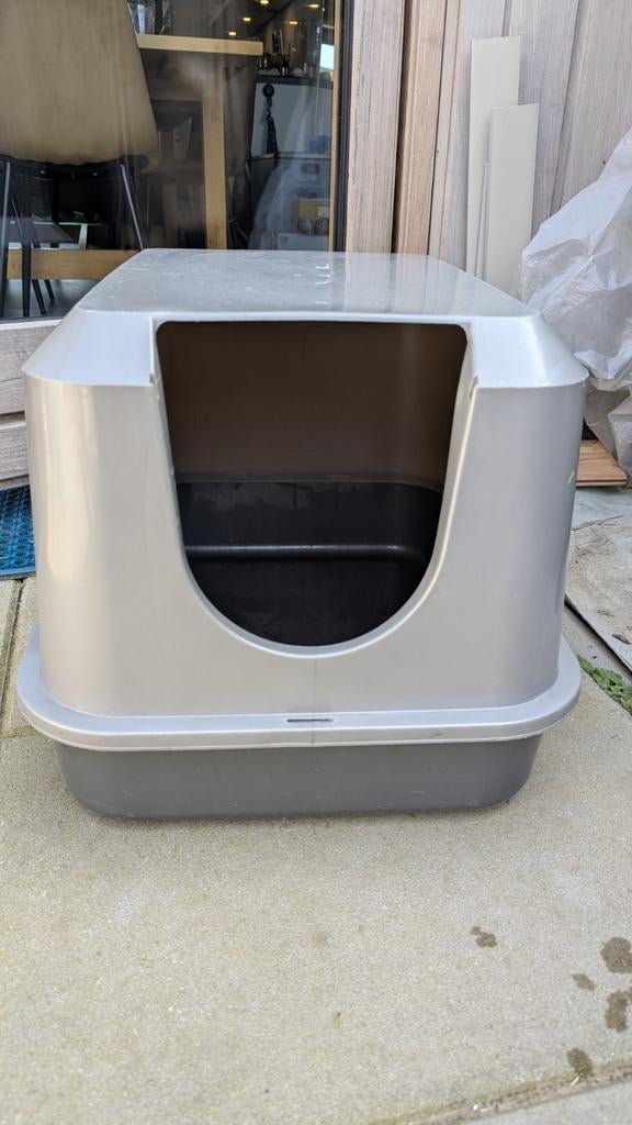 Extra grote kattenbak, Ophalen, Gebruikt