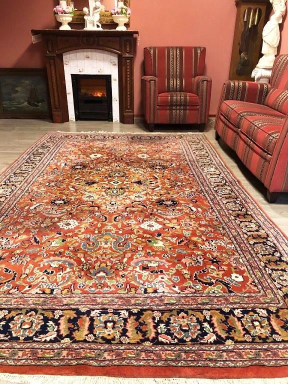 Perzisch tapijt handgeknoopt tabriz vloerkleed 300x200 cm