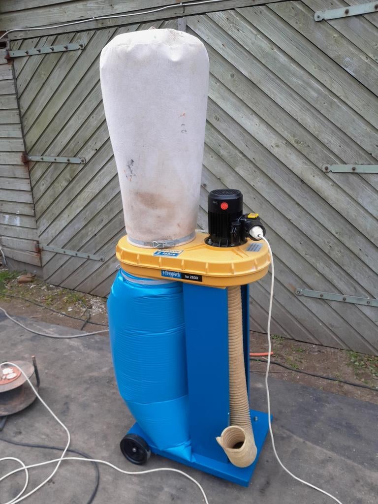 Scheppach mobiele afzuiger afzuiging afzuiginstallatie, Doe-het-zelf en Verbouw, Ventilatie en Afzuiging, Afzuiger, Ophalen of Verzenden