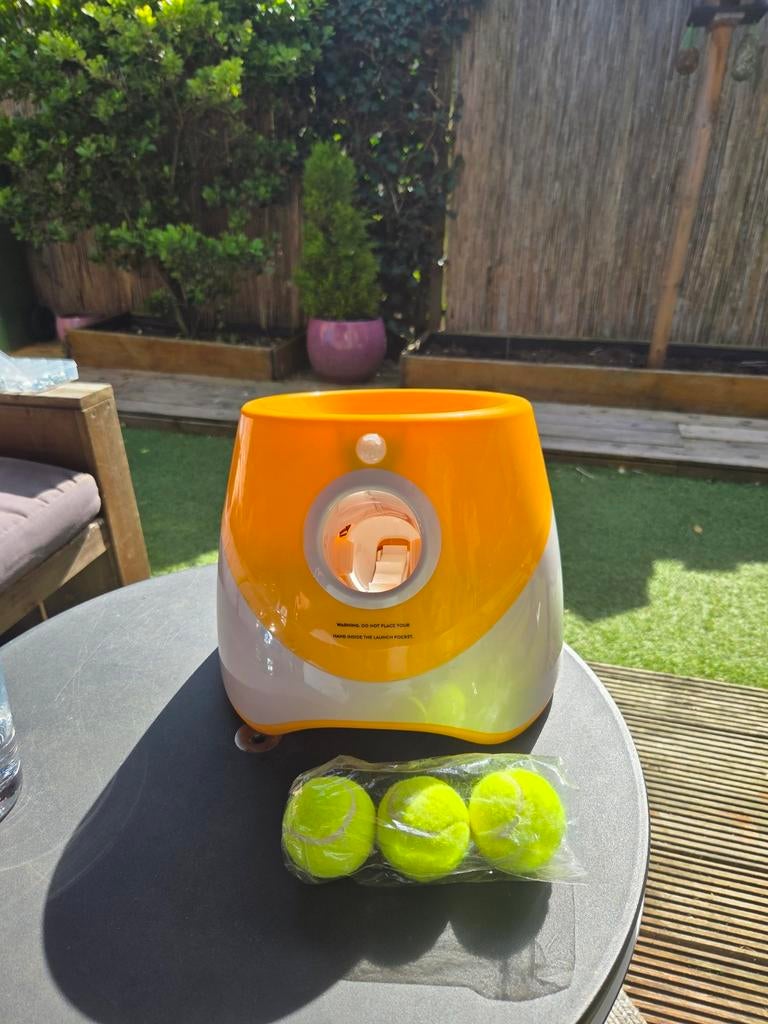 Automatische ballenwerper, Ophalen of Verzenden, Zo goed als nieuw, Intelligentiespeelgoed