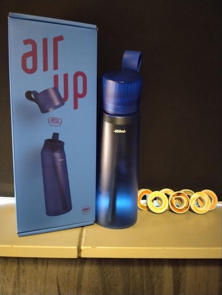 Air Up fles 650ml met doos en pods., Ophalen of Verzenden, Zo goed als nieuw