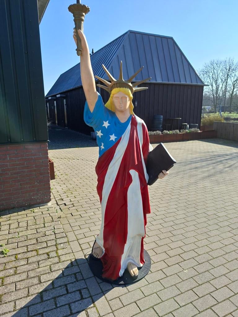 Vrijheidsbeeld,levensgrote beelden,lifesize beelden, Verzamelen, Beelden en Beeldjes, Ophalen, Dier