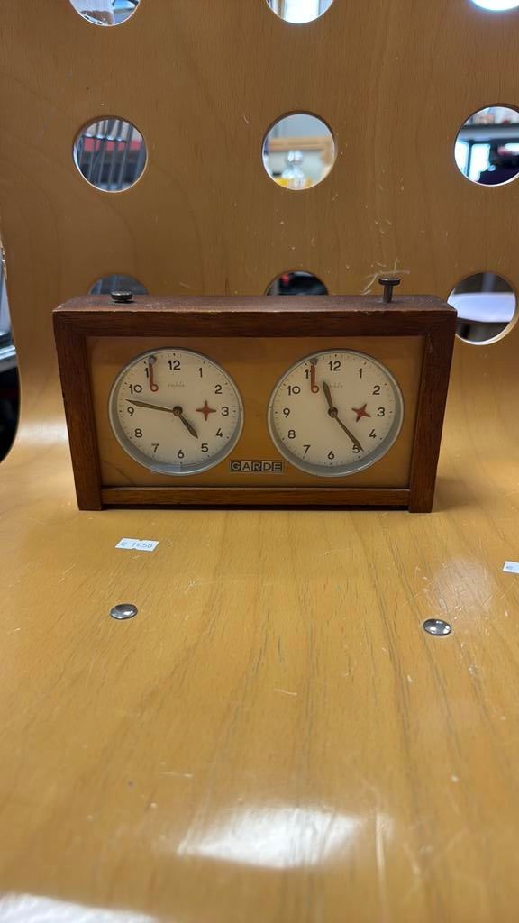 Ruhla garde schaakklok, Ophalen of Verzenden