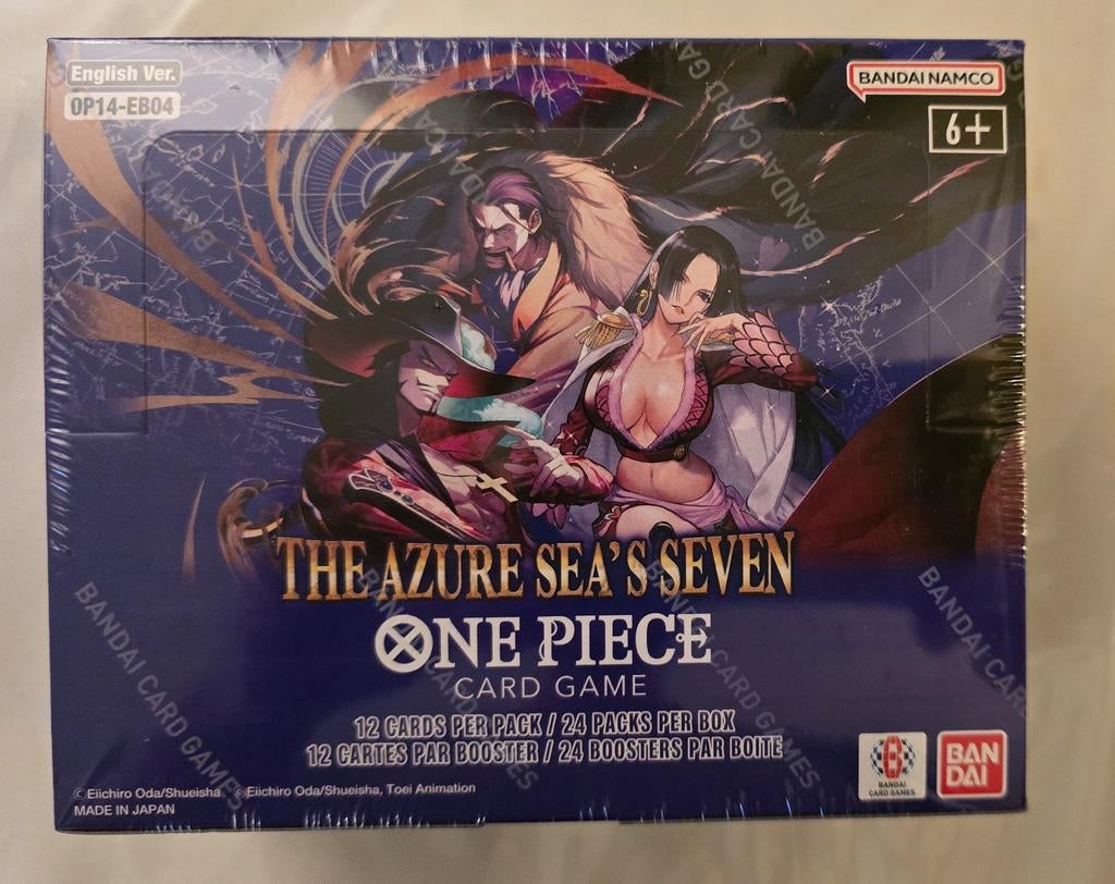 The Azure sea's seven one piece OP-14 EB04, Ophalen of Verzenden, Nieuw, Boosterbox