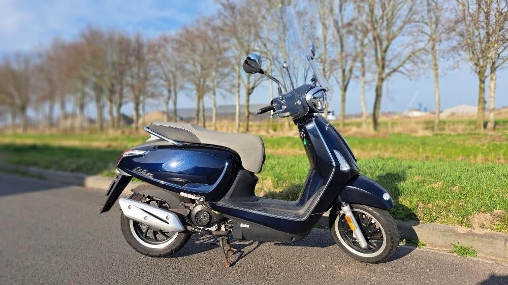 Zeer mooie Kymco New Like incl. 3 maanden garantie, Maximaal 45 km/u, Zo goed als nieuw, Like, Benzine
