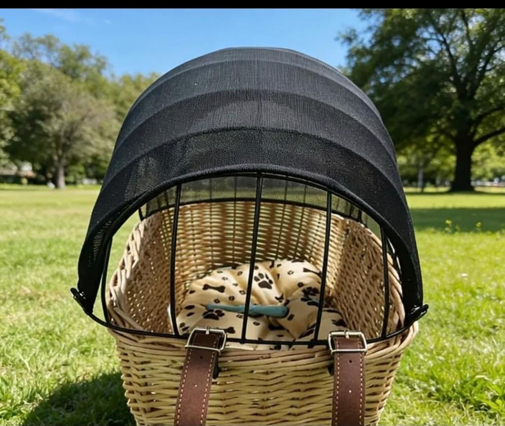 Schaduwdoek Hondenfietsmand Basil Buddy Pasja Pluto Clipper, Dieren en Toebehoren, Ophalen of Verzenden, Nieuw