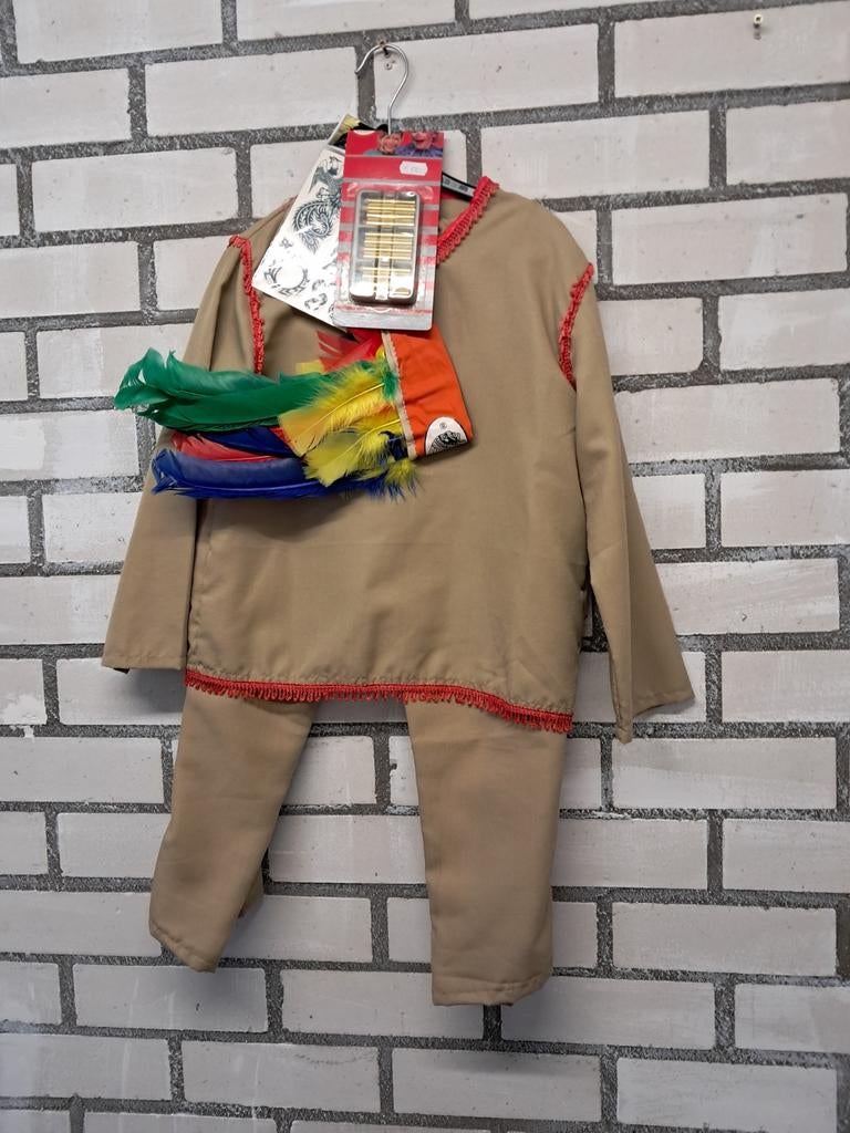 Indiaan 128, Ophalen of Verzenden, 122 t/m 128, Meisje