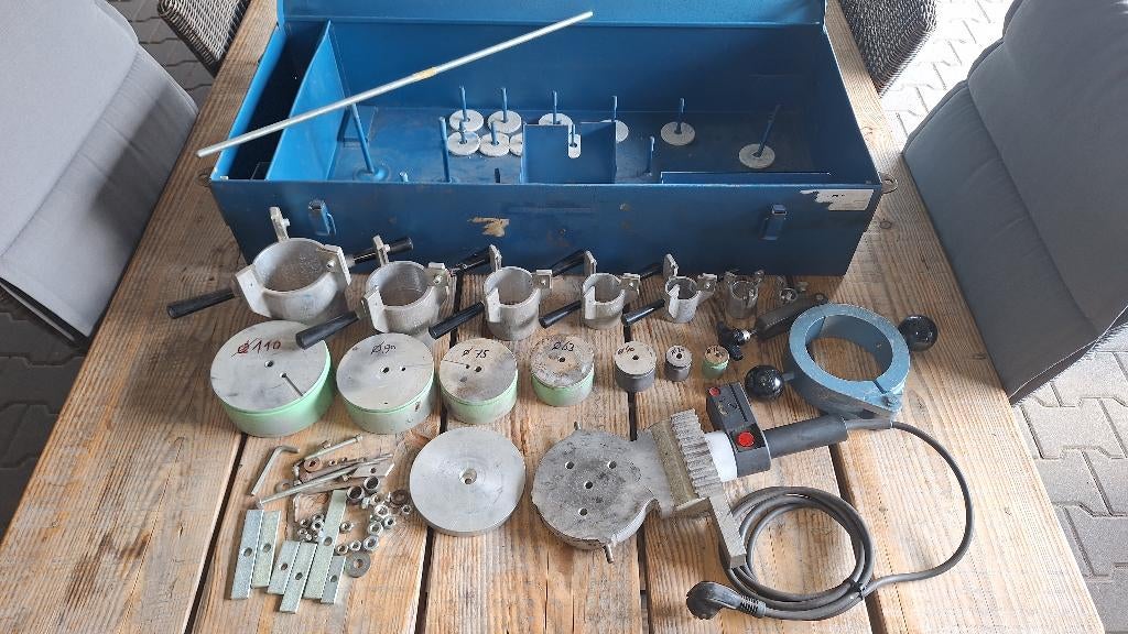 RIX MSG 140 moflasapparaat met schillers! mof lasapparaat, Ophalen, ., Zo goed als nieuw, .