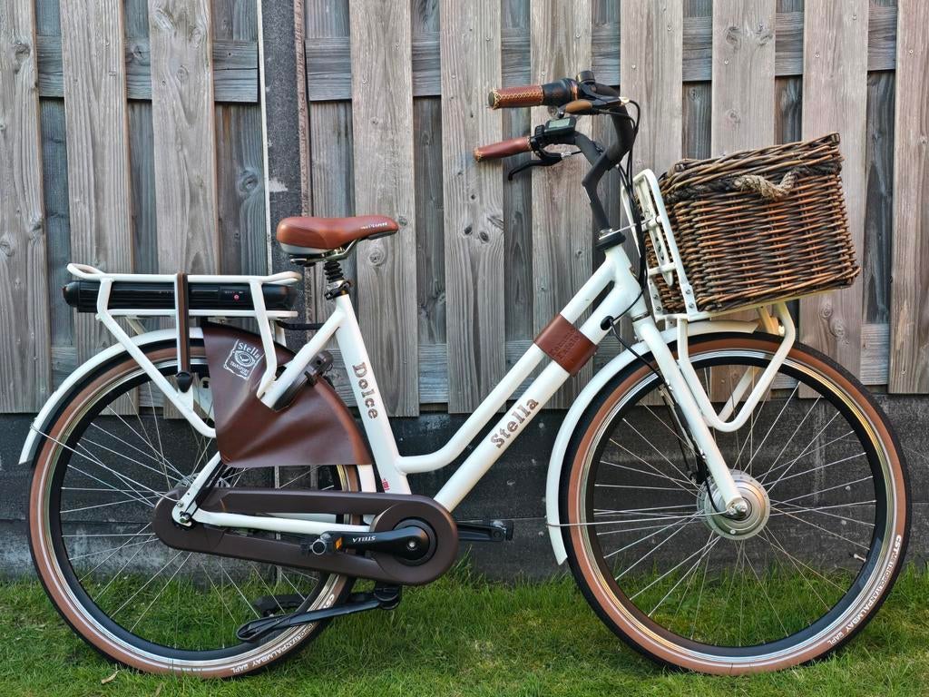 Stella Dolce 53cm Transportfiets E-Bike Elektrischefiets, Zo goed als nieuw, 51 tot 55 cm, 50 km per accu of meer, Ophalen