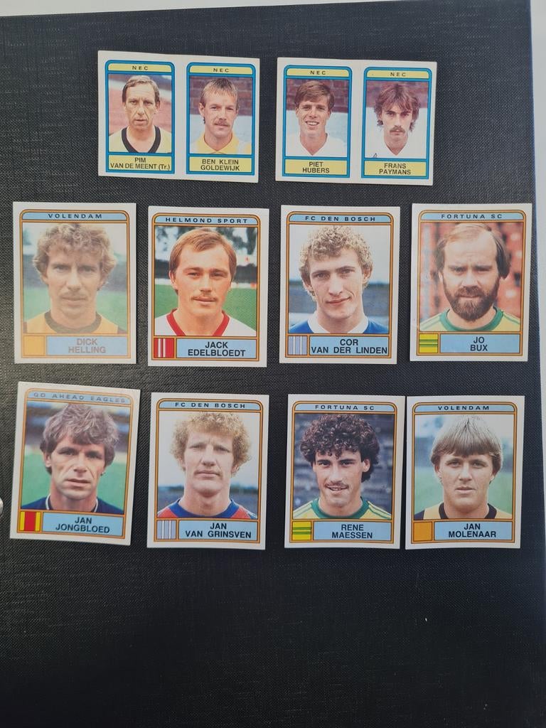 Panini Voetbal 84 stickers - 10 stuks, Verzamelen, Ophalen of Verzenden