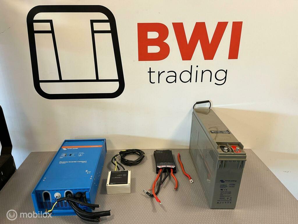 Victron Energy omvormer set / 12v / 2000w / businrichting, Ophalen of Verzenden