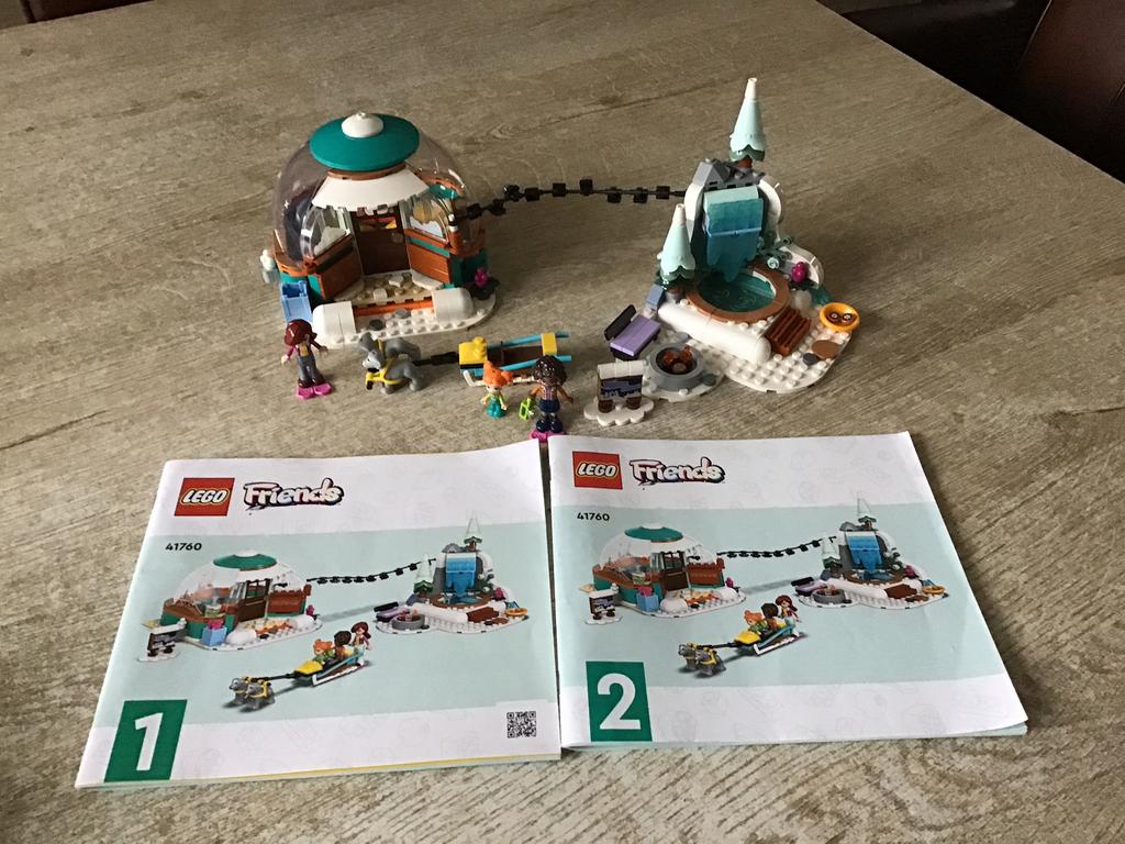 Lego friends Iglo Vakantie avontuur 41760, Ophalen of Verzenden, Zo goed als nieuw