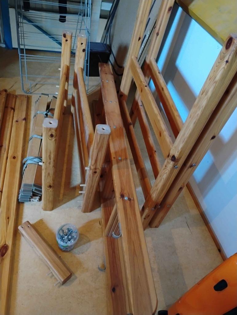 Flexa hoogslaper, Ophalen, Gebruikt, Hoogslaper