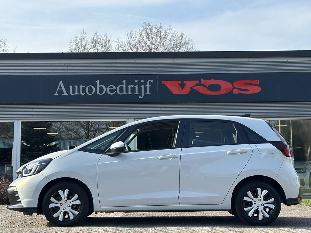 Honda Jazz 1.5 e:HEV Elegance | ACC | Camera | Stoelverwarmi, Stof, 4 cilinders, Wit, Bedrijf