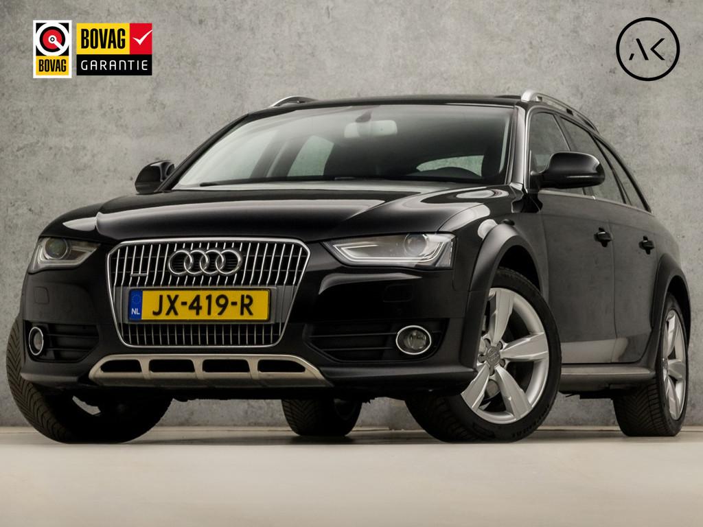 Audi A4 Allroad 2.0 TFSI Sport 211Pk Automaat (PANORAMADAK,, Auto's, Automaat, Gebruikt, Zwart, 4 cilinders