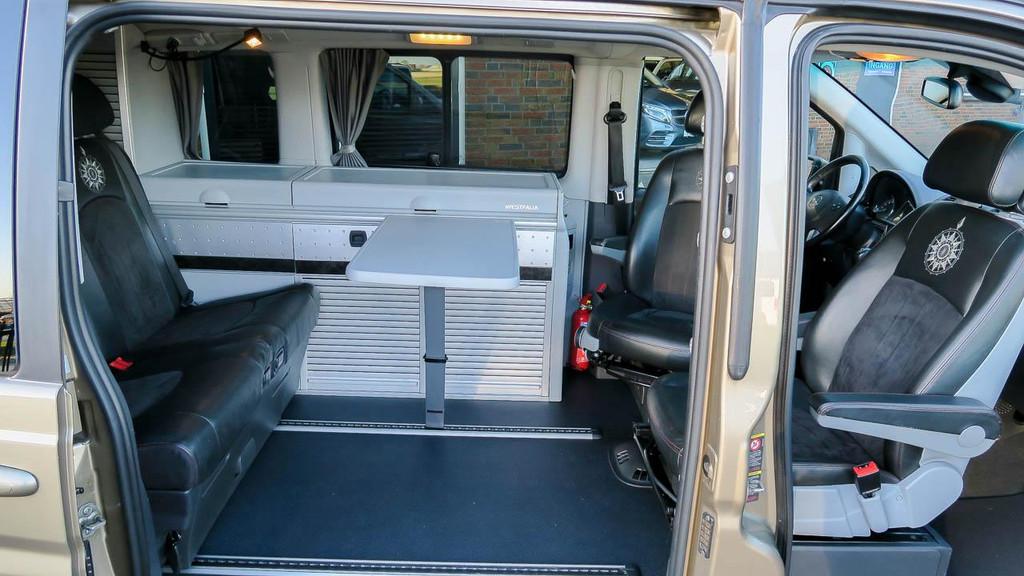 Mercedes Viano Westfalia Marco Polo 3.0V6, Caravans en Kamperen, Campers, Automaat, Buscamper of Camperbus, Mercedes-Benz, Bedrijf