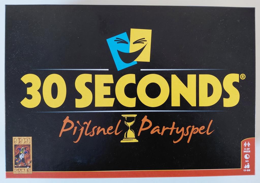 30 seconds, Hobby en Vrije tijd, Gezelschapsspellen | Bordspellen, Vijf spelers of meer, Ophalen of Verzenden, Zo goed als nieuw