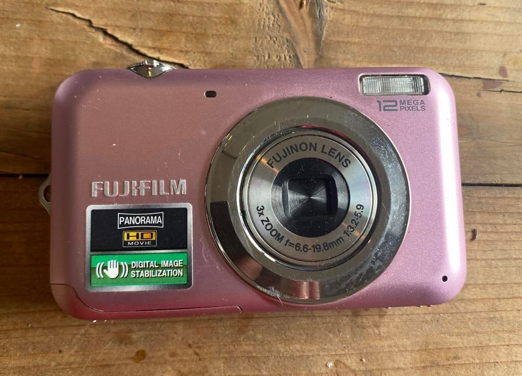 Fujifilm panorama camera roze, Gebruikt, Compact, Ophalen of Verzenden, Fuji