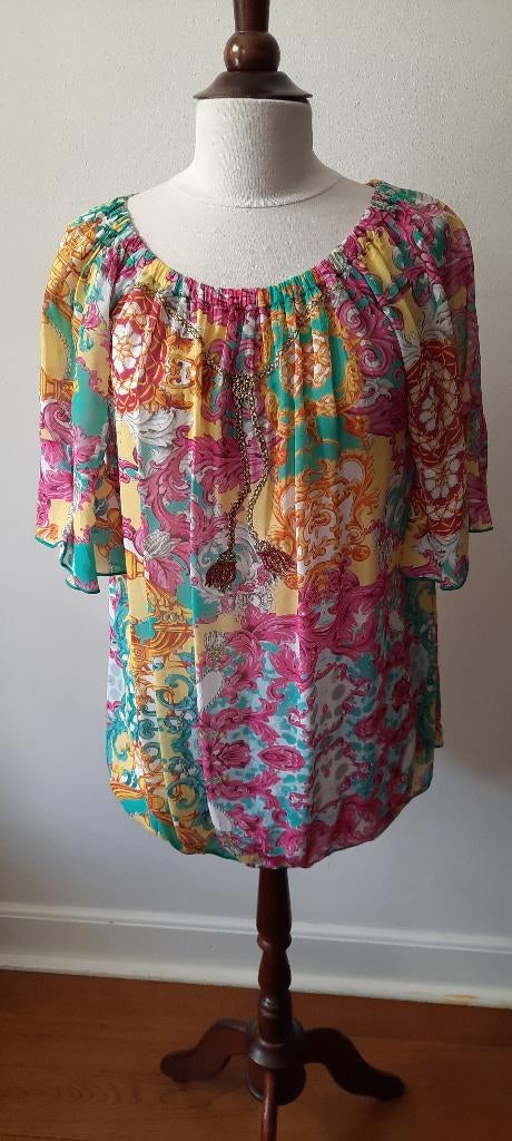 dames blouse, merk EAN13, maat 40, Ophalen of Verzenden, Zo goed als nieuw, Maat 42/44 (L), Groen