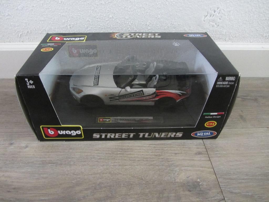 Burago Street Tuners Honda S2000, Ophalen of Verzenden, Nieuw, Auto, Bburago