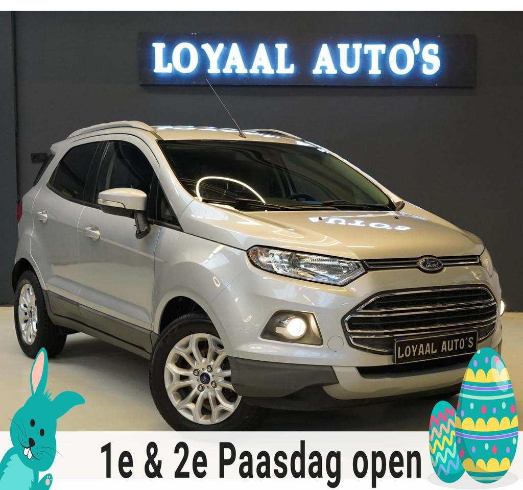 Ford EcoSport 1.5 Ti-VCT Titanium | AUT | NAVI | STOELVERW., Met garantie (alle), Leder en Stof, Origineel Nederlands, Bedrijf