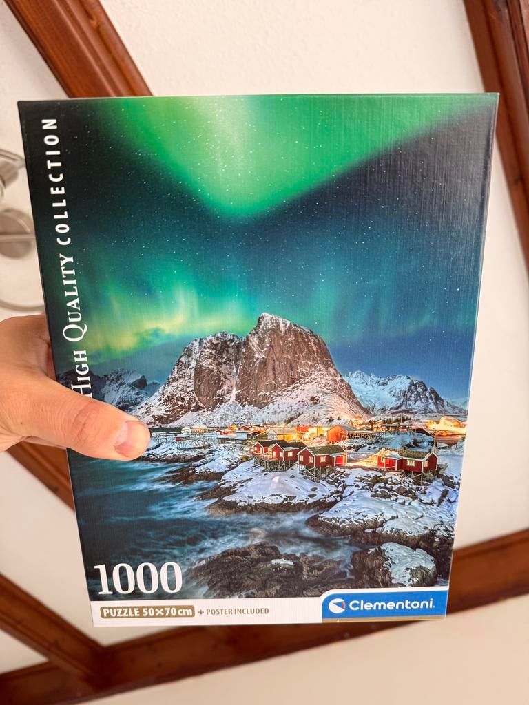 Clementoni Puzzel Lofoten Eilanden - 1000 stukjes, Ophalen, 500 t/m 1500 stukjes, Nieuw, Legpuzzel