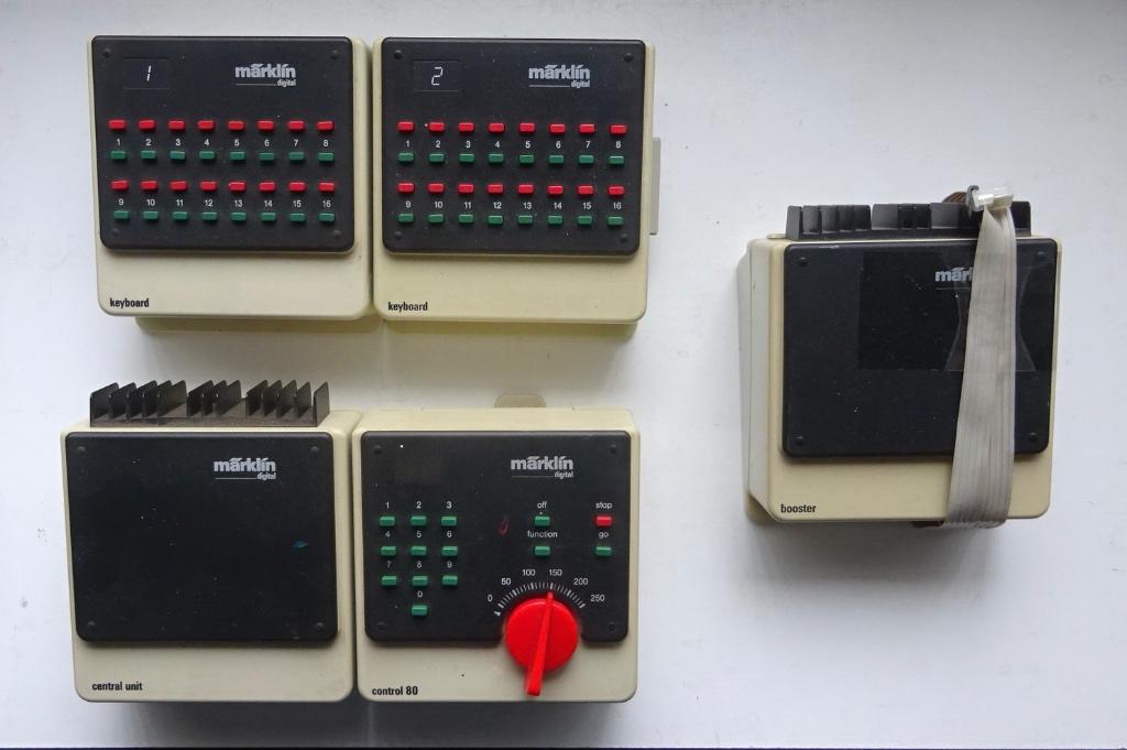 Marklin digitaal aansturing en bediening 5 items, Gebruikt, Ophalen of Verzenden, Märklin, Transformator of Voeding