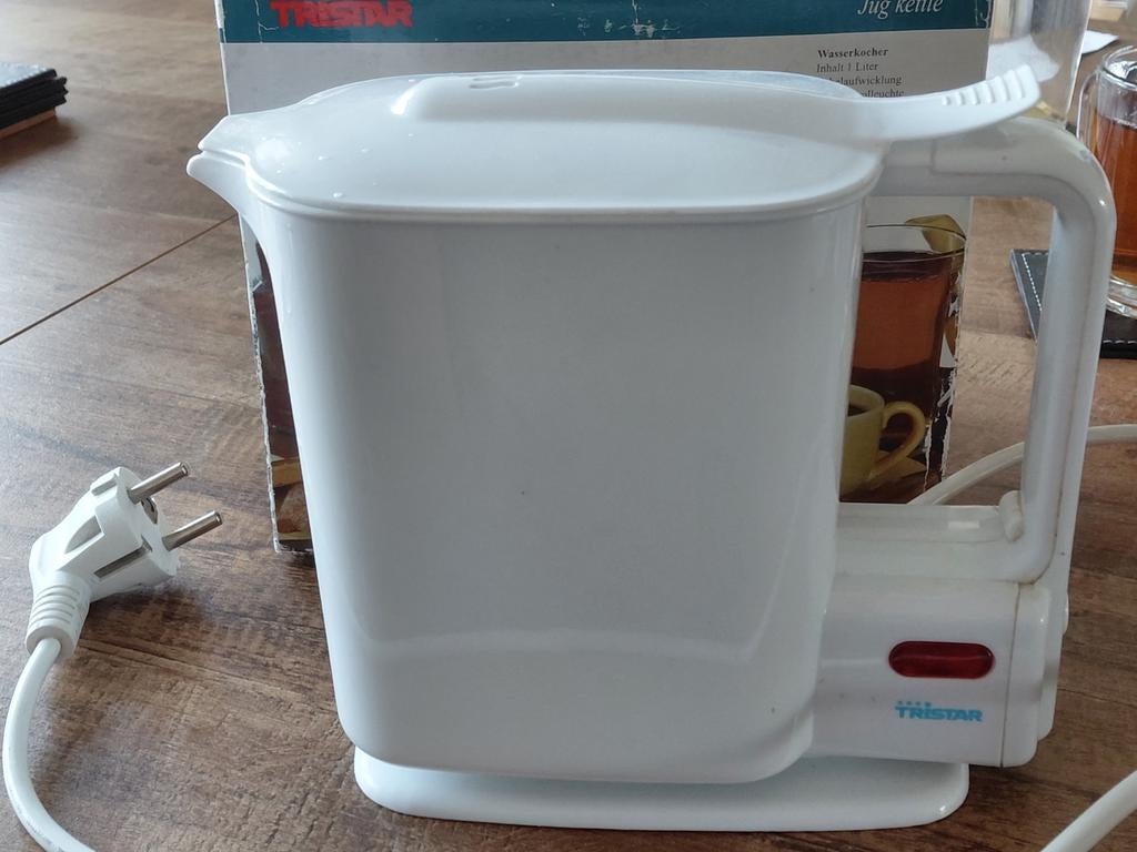 Caravan disselweger & vuilnisbak kamperen & waterkoker, Ophalen of Verzenden, Gebruikt