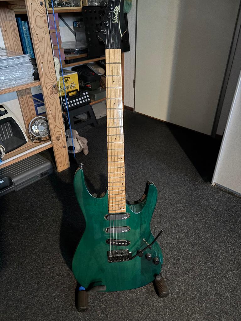 Elektrische gitaar Vantage, Ophalen of Verzenden, Gebruikt, Solid body, Overige merken