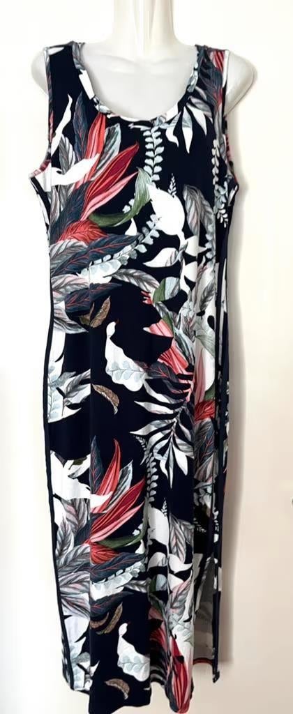 Tramontana lange jurk maat 40[v], Maat 38/40 (M), Blauw, Ophalen of Verzenden, Zo goed als nieuw