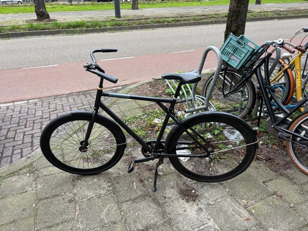 Veloretti Cafechaser herenfiets, versleten, Fietsen en Brommers, Fietsen | Heren | Herenfietsen, 57 tot 61 cm, Ophalen, Gebruikt