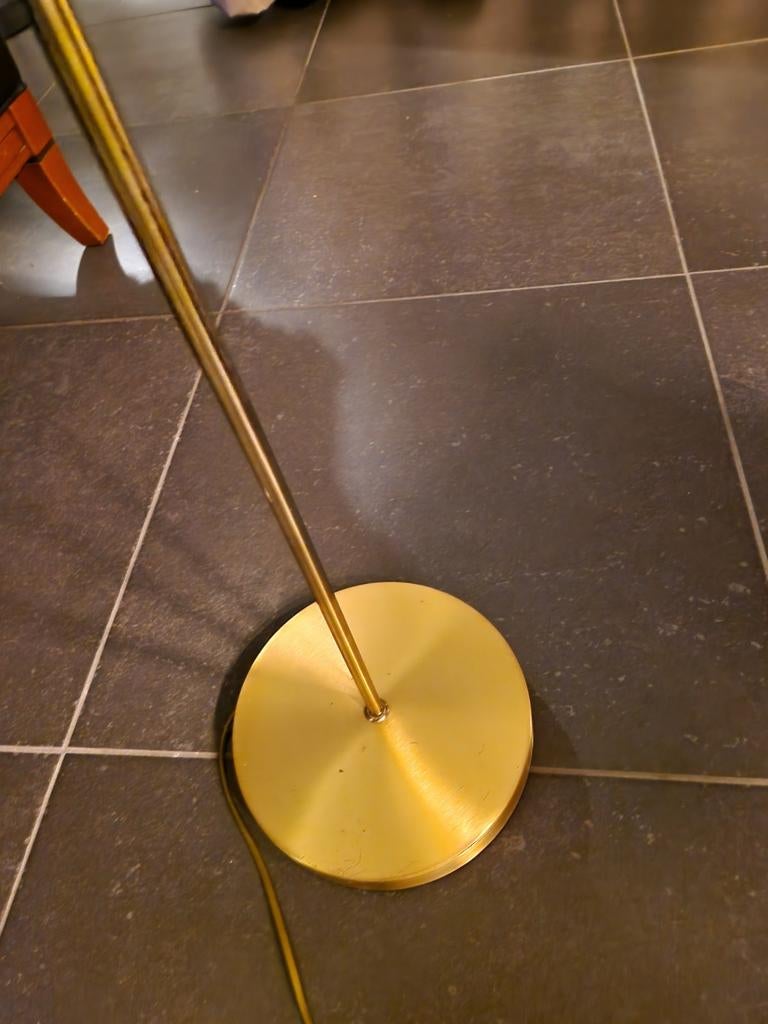 Mooie messing schemerlamp.
Ledlicht.
In prima staat., Ophalen, Zo goed als nieuw, Metaal