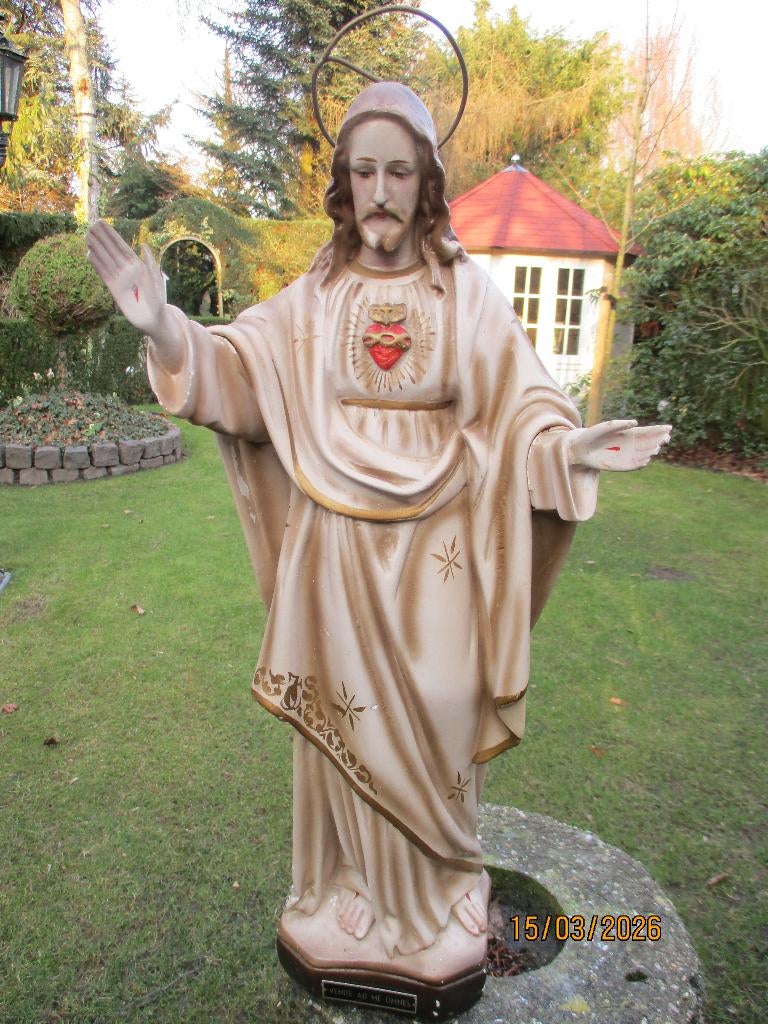 Te koop: H. Hartbeeld, Antiek en Kunst, Antiek | Religie, Ophalen of Verzenden