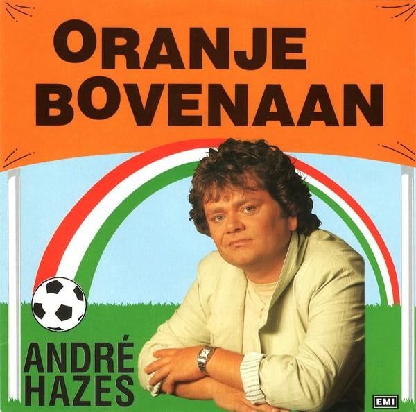 André Hazes - Oranje Bovenaan (Single), Ophalen of Verzenden, Zo goed als nieuw, Overige formaten, Levenslied of Smartlap