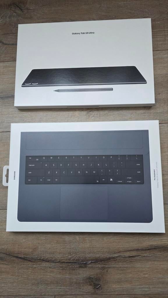 Samsung Galaxy Tab S11 Ultra WiFi + Keyboard - 256GB, Computers en Software, Android Tablets, Ophalen, Nieuw