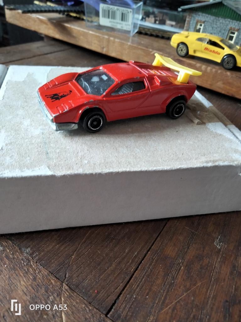 Lamborghini Diablo majorette 1.64, Ophalen of Verzenden, Overige merken