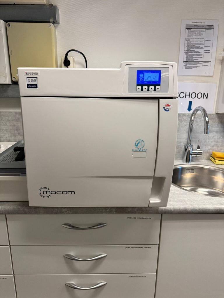 Autoclaaf Mocom Classic S22, Witgoed en Apparatuur, Overige Witgoed en Apparatuur, Zo goed als nieuw, Ophalen