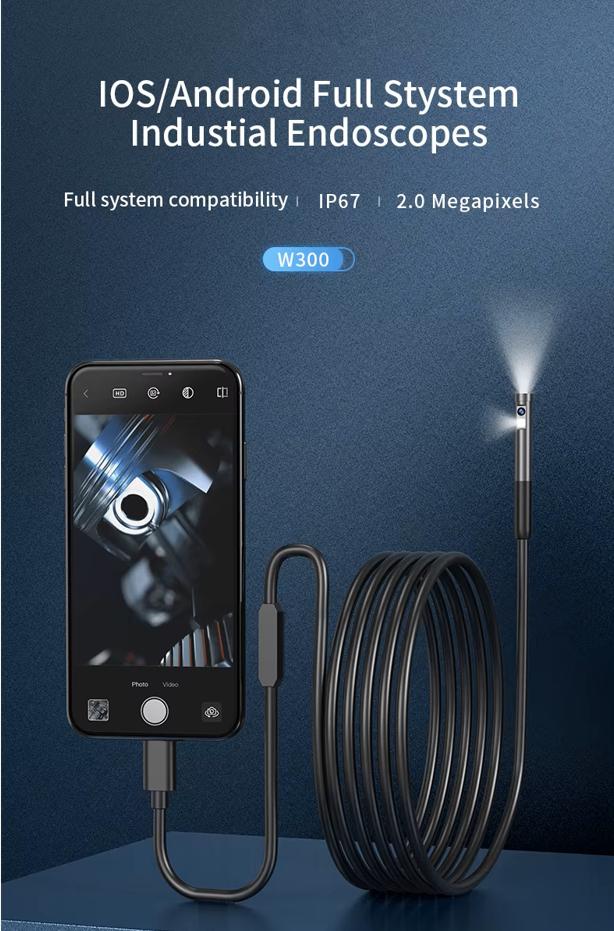 Wifi-endoscoopcamera met enkele lens, Ophalen of Verzenden, Nieuw, Toebehoren