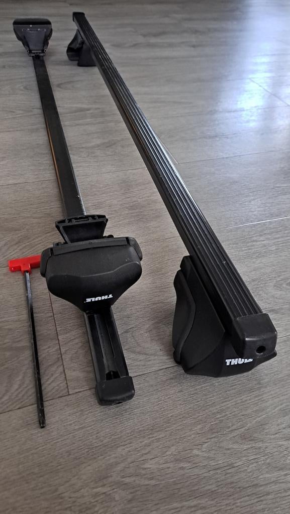 Thule dakdragerset 118cm, Ophalen, Gebruikt