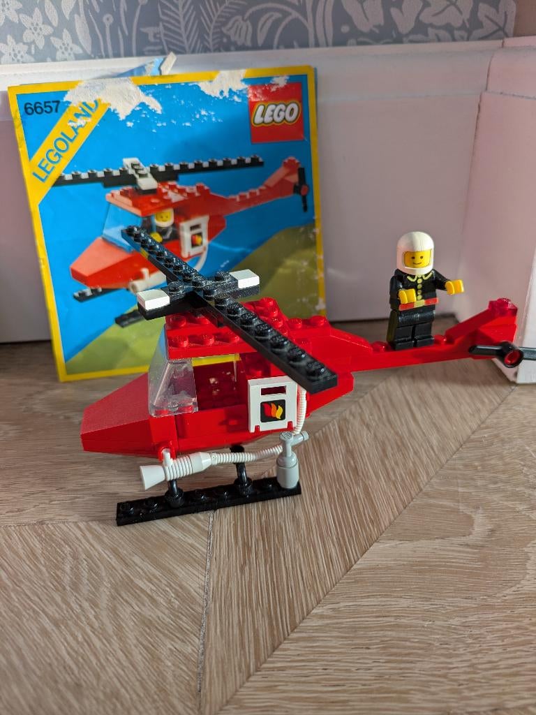 lego brandweer sets 6505 6611 6621 6650 6657 6685, Ophalen of Verzenden, Gebruikt, Complete set, Lego