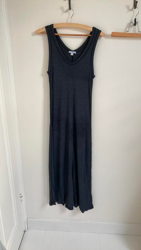 Jurk james perse, Maat 38/40 (M), Verzenden, Grijs, Gedragen