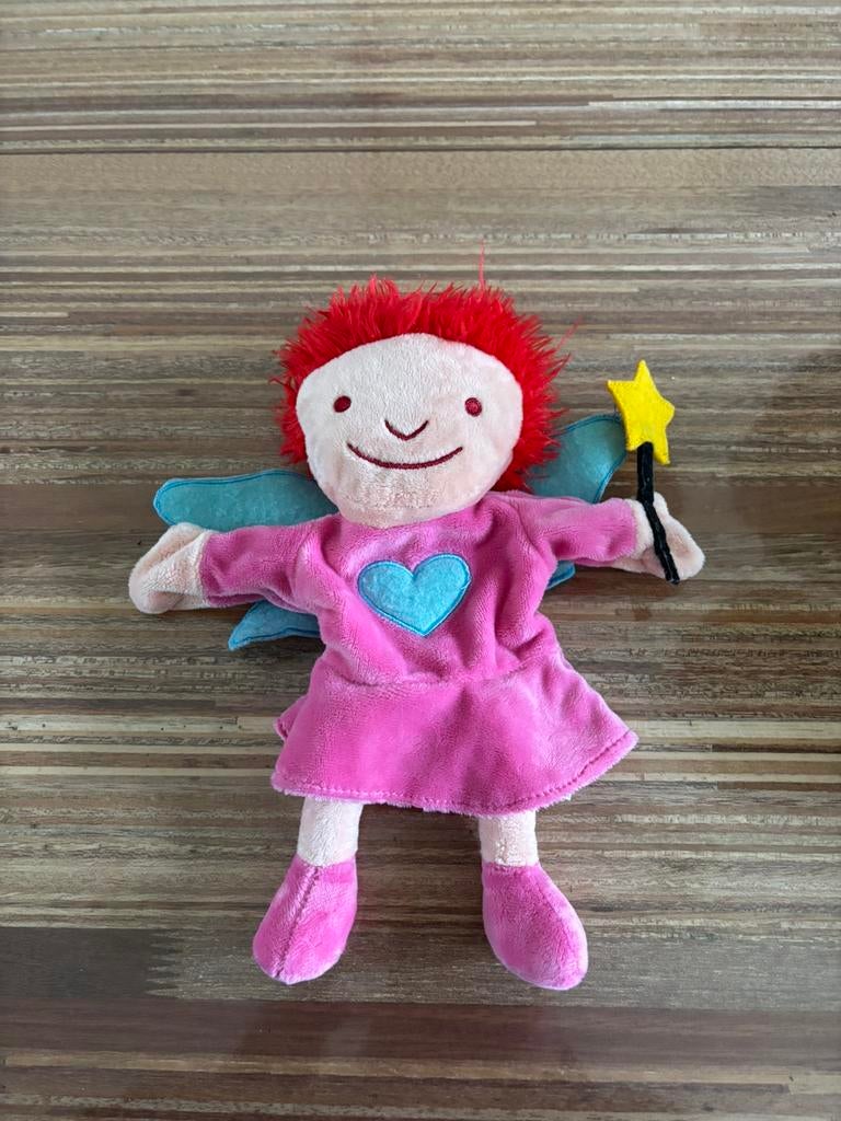 Zachte handpop fee van de HEMA, Kinderen en Baby's, Speelgoed | Poppen, Nieuw, Overige typen, Ophalen of Verzenden