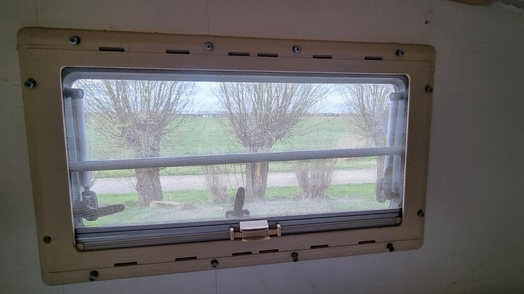 Rol gordijn raam hor verduistering Combo rollo ramen camper, Caravans en Kamperen, Ophalen of Verzenden