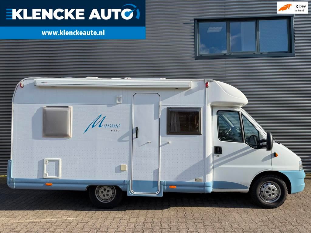 Burstner Marano T 580 ZEER NETTE STAAT Vast bed 157.760km 6, Caravans en Kamperen, Info@klenckeauto.nl, Bürstner, Half-integraal