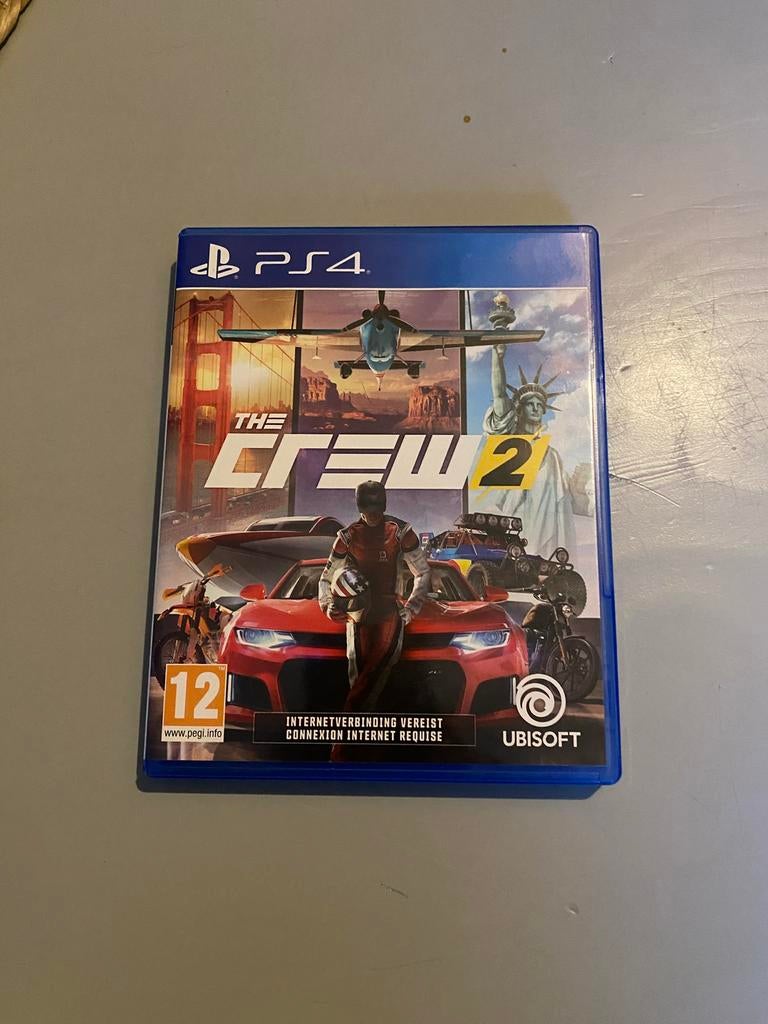 Ps4 The Crew 2 Disc, Spelcomputers en Games, Games | Sony PlayStation Vita, 1 speler, Racen en Vliegen, Ophalen of Verzenden, Zo goed als nieuw