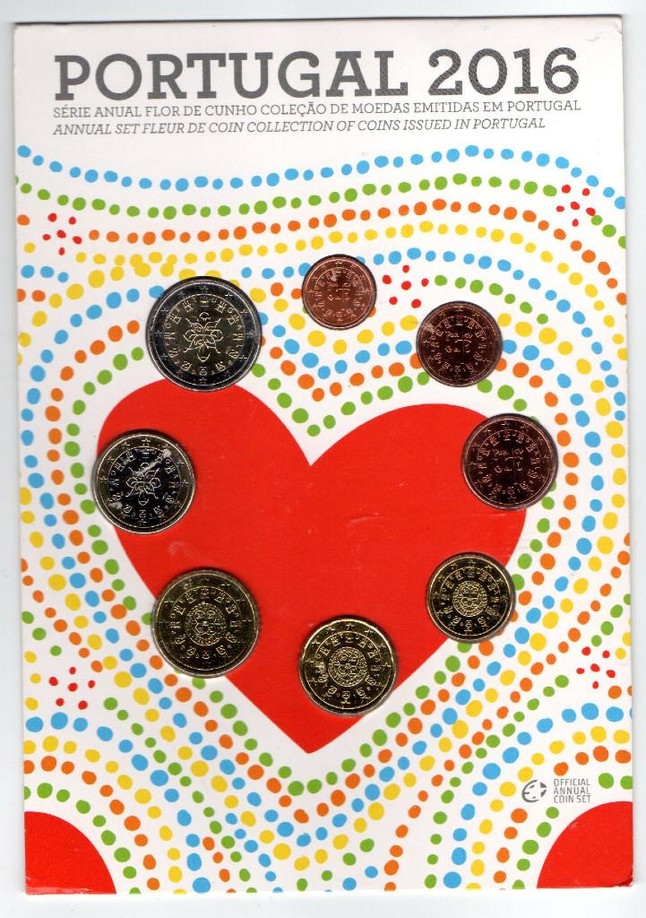 Portugal 2016, Verzenden, Portugal, Overige waardes, Setje